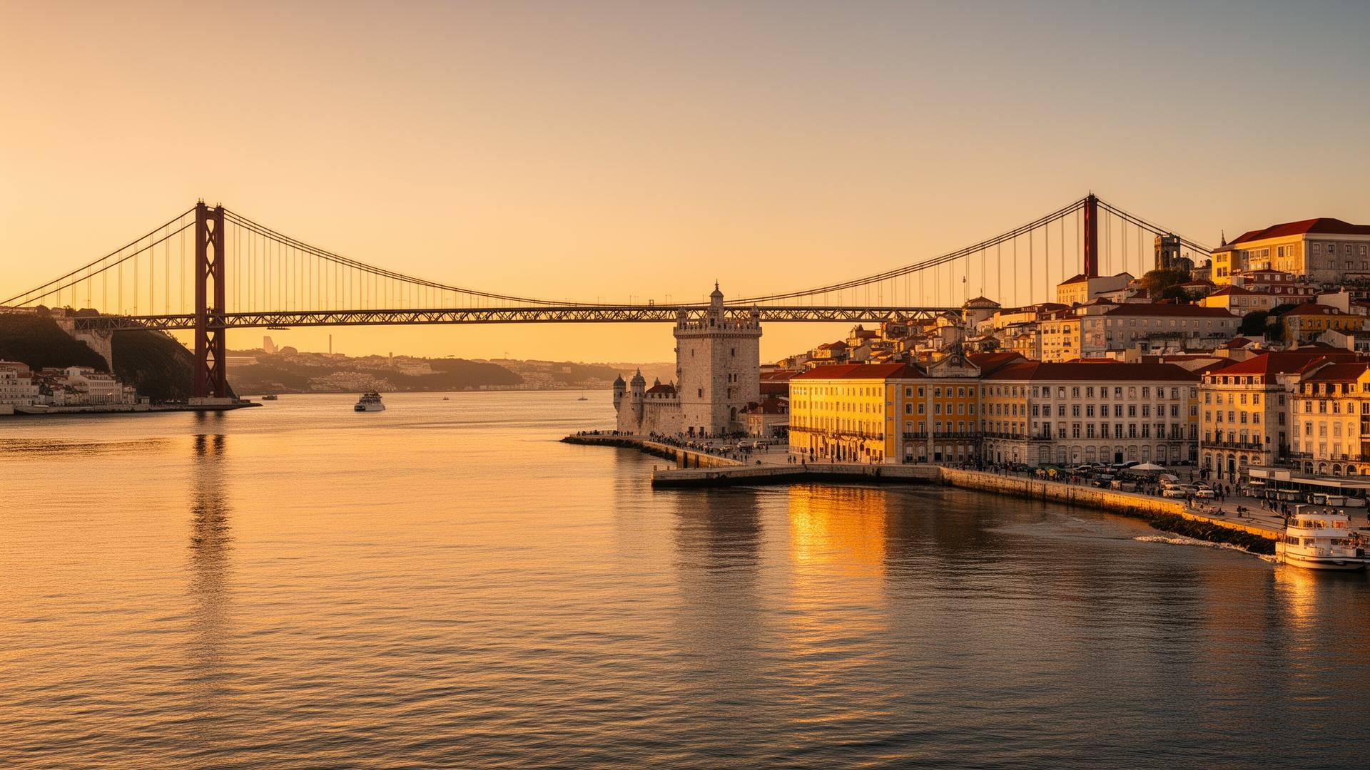 Lisbon river cruise on the Tagus River
